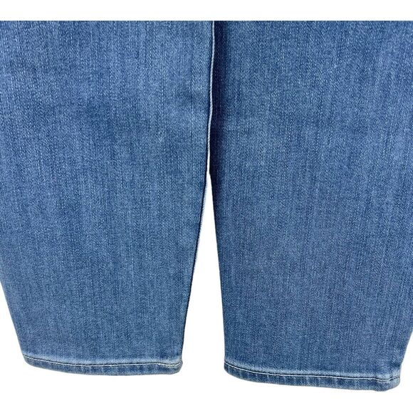 Paige Verdugo Ankle Jeans Mid Rise Skinny Sz 32 x 28 Skylark Blue - Picture 6 of 9